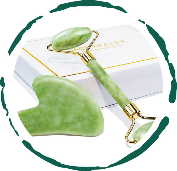 Rouleau Gua Sha anti-poches